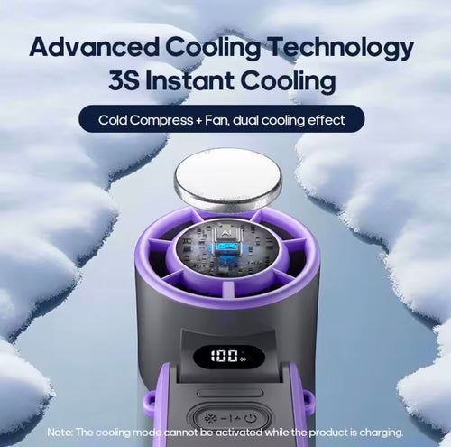 Arctic Breeze Pro — Portable Ice Cooling Fan